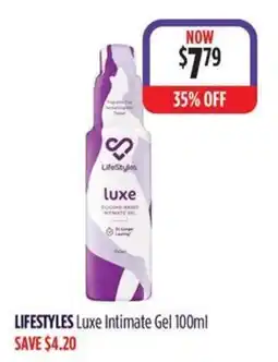 Wizard Pharmacy LIFESTYLES Luxe Intimate Gel offer
