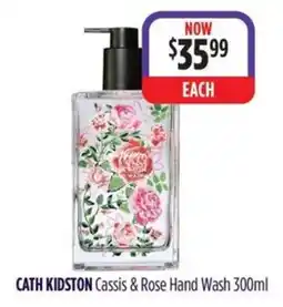 Wizard Pharmacy CATH KIDSTON Cassis & Rose Hand Wash offer