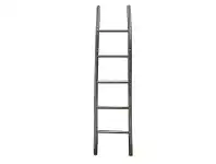 Bamboo Stainless Steel 200cm Ladder