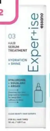 Priceline Essano expertise hydration shine treatment offer