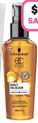 Priceline Schwarzkopf extra care daily oil elixir offer