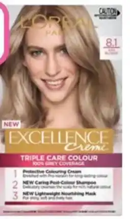 Priceline L oréal paris excellence crème permanent hair colour 8.1 ash blonde offer