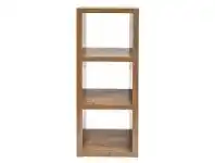 LivingStyles Grace 3 Cube Storage Unit, Antique Oak offer