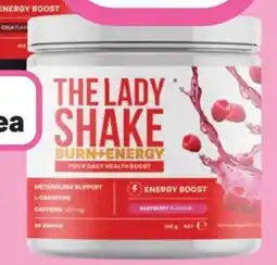 Priceline The lady burn energy shake offer