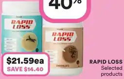 Priceline Rapid loss selected offer