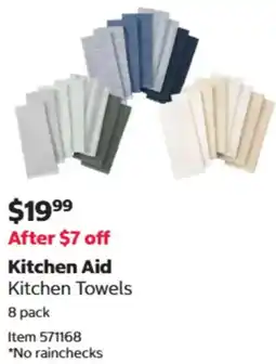 Costco Kitchen Aid Kitchen Towels offer