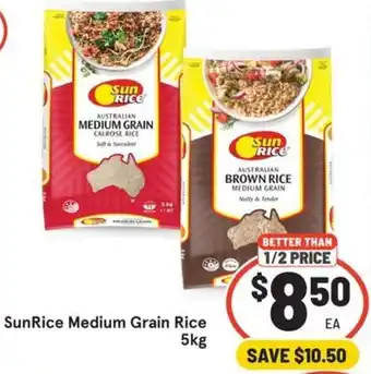 IGA SunRice Medium Grain Rice offer