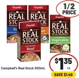 IGA Campbell's Real Stock offer