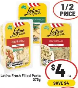 IGA Latina Fresh Filled Pasta offer