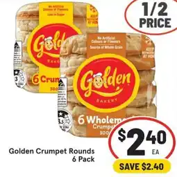 IGA Golden Crumpet Rounds offer