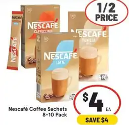 IGA Nescafé Coffee Sachets offer