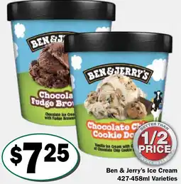 Friendly Grocer Ben & Jerry's Ice Cream offer