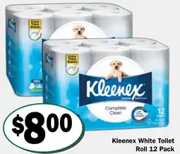 Friendly Grocer Kleenex White Toilet offer