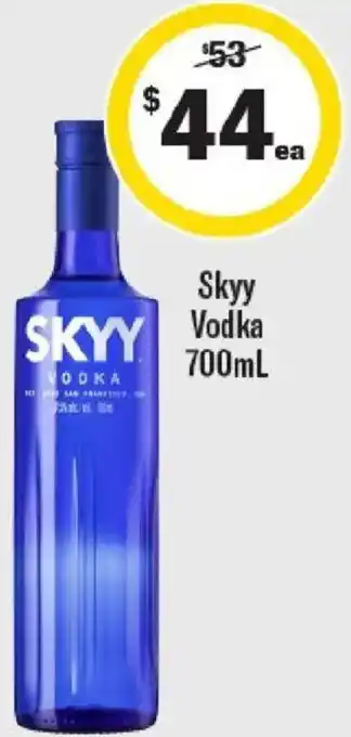 Liquorland Skyy Vodka offer