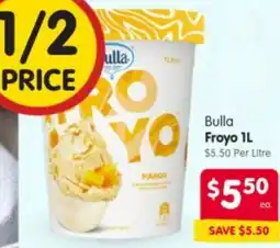 Spar Bulla Froyo offer