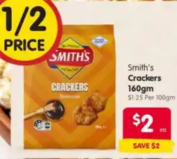Spar Smith's Crackers offer