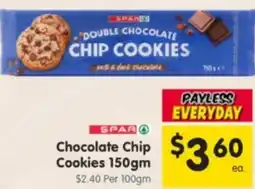 Spar Chocolate Chip Cookies offer