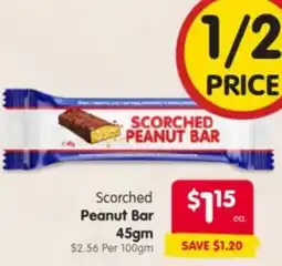 Spar Scorched Peanut Bar offer