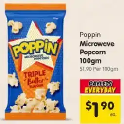 Spar Poppin Microwave Popcorn offer