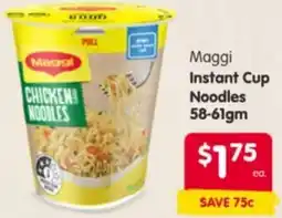 Spar Maggi Instant Cup Noodles offer