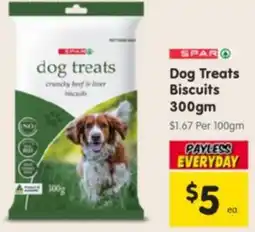 Spar Dog Treats Biscuits offer