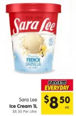 Spar Sara Lee Ice Cream offer