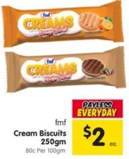 Spar fmf Cream Biscuits offer