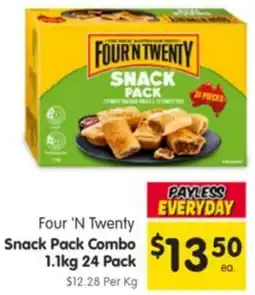 Spar Four 'N Twenty Snack Pack Combo offer