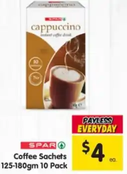 Spar Coffee Sachets offer