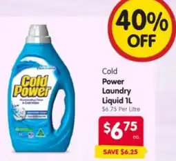 Spar Cold Power Laundry Liquid offer