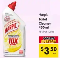 Spar Harpic Toilet Cleaner offer