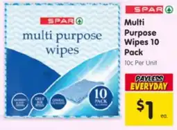 Spar Multi Purpose Wipes offer