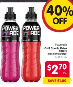 Spar Powerade ¡ON4 Sports Drink offer