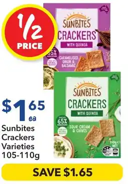 Ritchies Sunbites Crackers offer