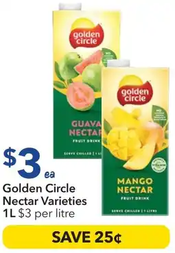 Ritchies Golden Circle Nectar Varieties offer
