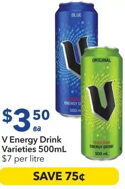 Ritchies V Energy Drink offer