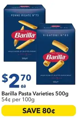 Ritchies Barilla Pasta Varieties offer