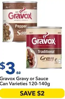 Ritchies Gravox Gravy or Sauce Can offer