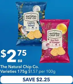 Ritchies The Natural Chip Co. Varieties offer