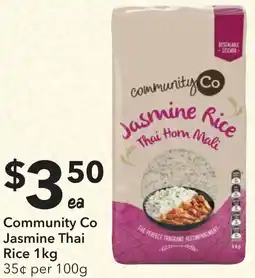Ritchies Community Co Jasmine Thai Rice offer
