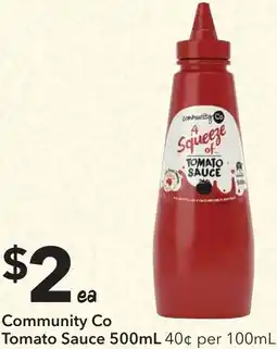 Ritchies Community Co Tomato Sauce offer