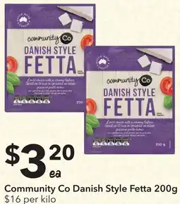 Ritchies Community Co Danish Style Fetta offer