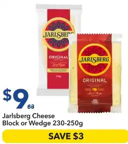 Ritchies Jarlsberg Cheese Block or Wedge offer