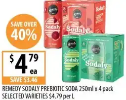 Supabarn REMEDY SODALY PREBIOTIC SODA offer