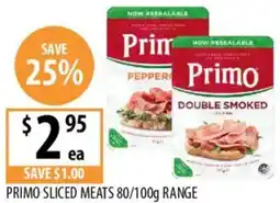 Supabarn Primo sliced meats range offer
