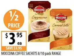Supabarn MOCCONA COFFEE SACHETS RANGE offer