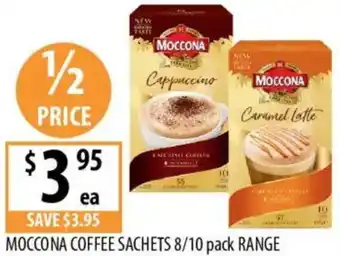 MOCCONA COFFEE SACHETS RANGE
