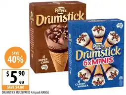 Supabarn Drumstick multi packs range offer