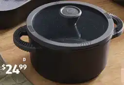 ALDI D.Cast Aluminium Pot with Lid offer