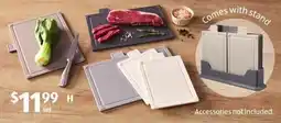 ALDI H.Cutting Boards with Stand offer